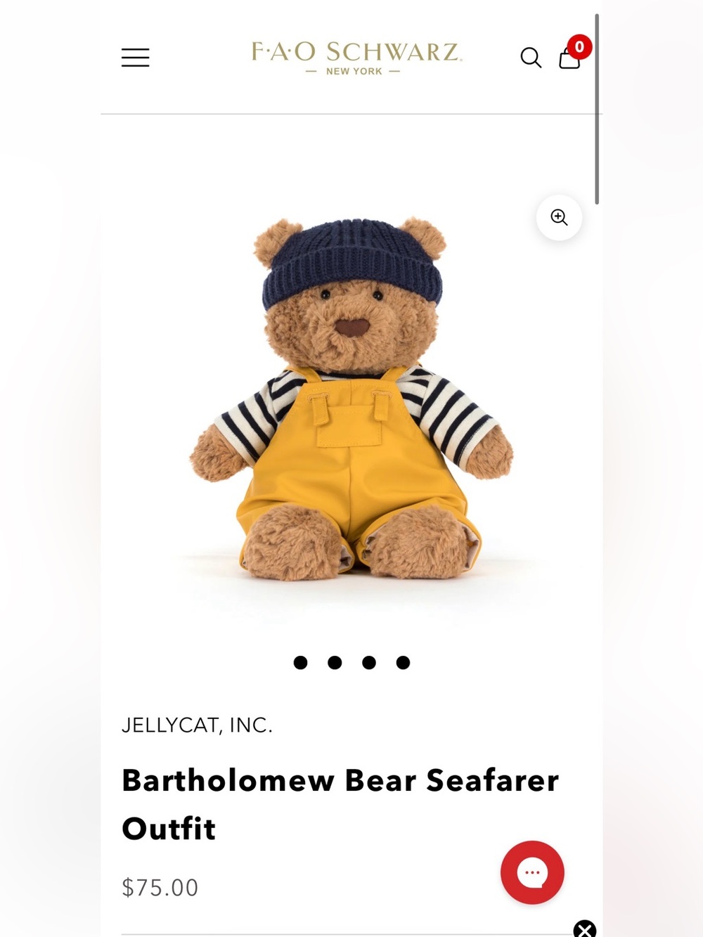 🧸NWT JELLYCAT Bartholomew Bear